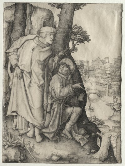 Susanna und die beiden Alten von Lucas van Leyden