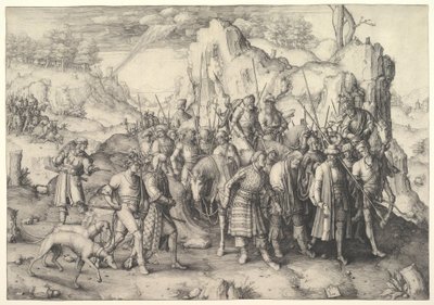 Die Bekehrung des Heiligen Paulus von Lucas van Leyden