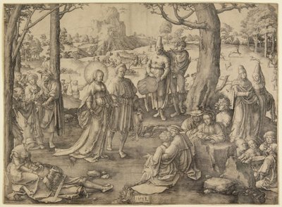 Der Tanz der Magdalena von Lucas van Leyden