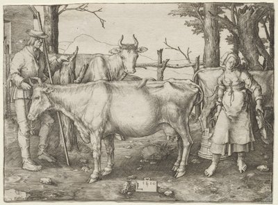 Die Milchmagd von Lucas van Leyden