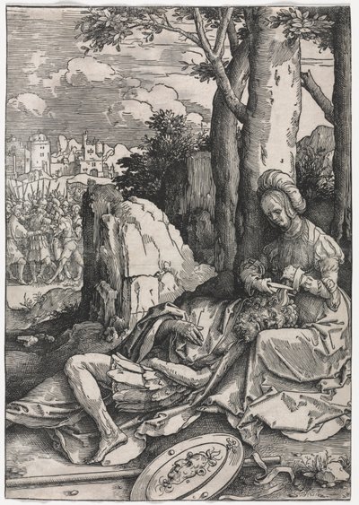 Die Macht der Frauen: Samson und Delilah von Lucas van Leyden