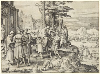 Die Rückkehr des verlorenen Sohnes von Lucas van Leyden