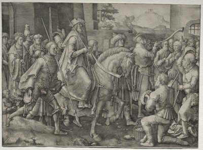 Der Triumph Mordechais von Lucas van Leyden