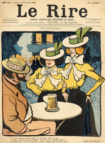 Halbschwestern, vom Titelblatt von 