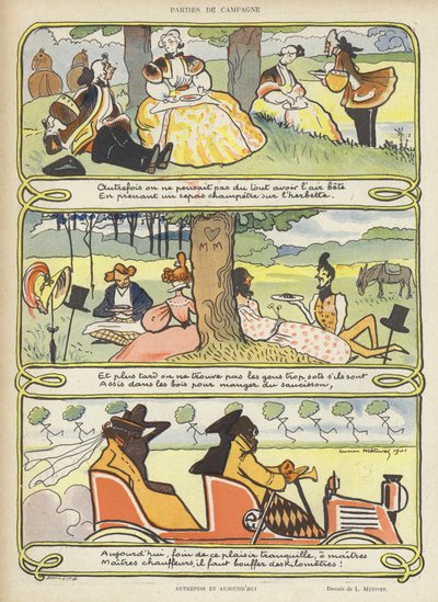 Illustration für Le Rire von Lucien Metivet