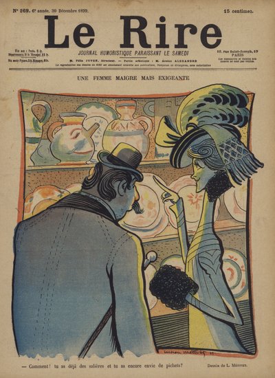 Illustration für Le Rire von Lucien Metivet