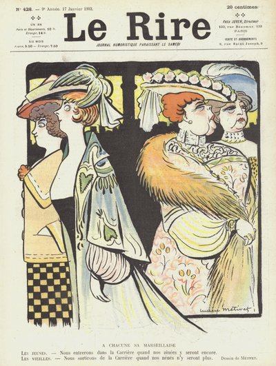 Illustration für Le Rire von Lucien Metivet