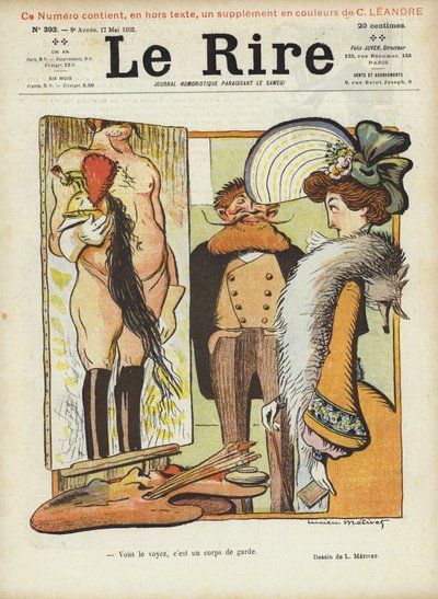 Illustration für Le Rire von Lucien Metivet