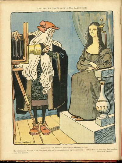 Illustration in Le Rire von Lucien Metivet