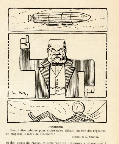 Le Rire rouge, Satirique en Couleurs von Lucien Metivet