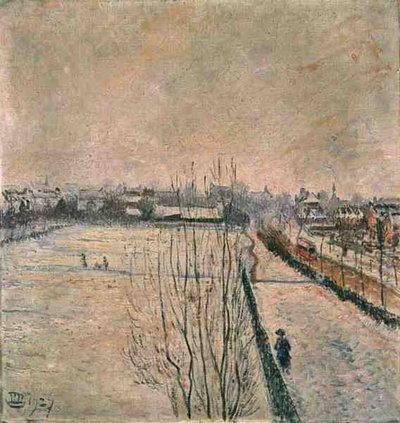Stamford Brook, London von Lucien Pissarro