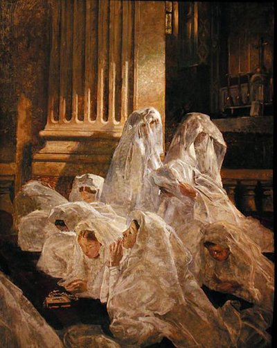 Die Kommunikanten von Lucien Simon
