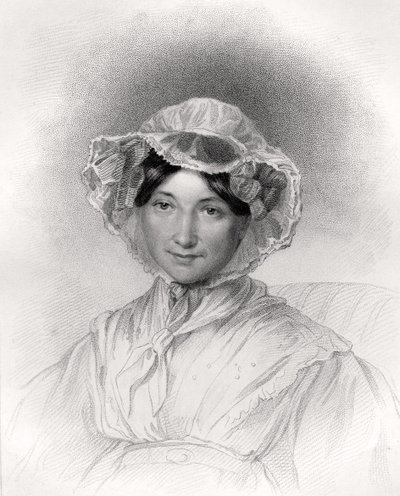 Frances Trollope, graviert von W. Holl, aus 