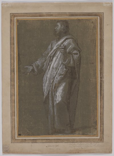 Stehende männliche Figur, ca. 1610-13 von Ludovico Cardi Cigoli