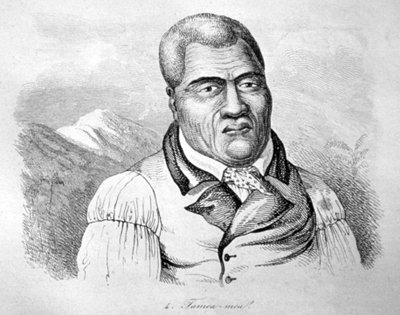 Kamehameha I, um 1770-1819 von Ludwig Choris