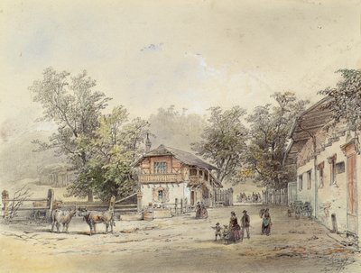 Die Meierei in der Vorderbrühl bei Wien von Ludwig Czerny