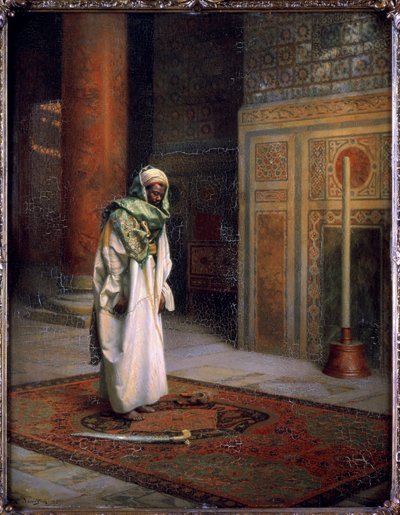 In der Moschee, um 1921 von Ludwig Deutsch