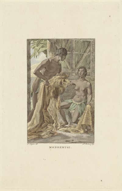 Bewohner des Königreichs Monoemugi von Ludwig Gottlieb Portman