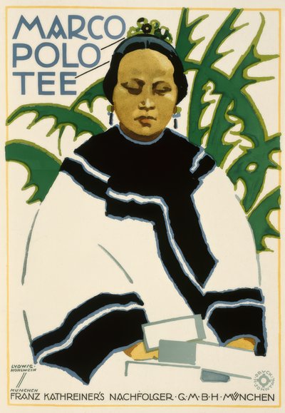 Marco Polo Tee - Franz Kathreiners Nachf. G.M.B.H. München von Ludwig Hohlwein