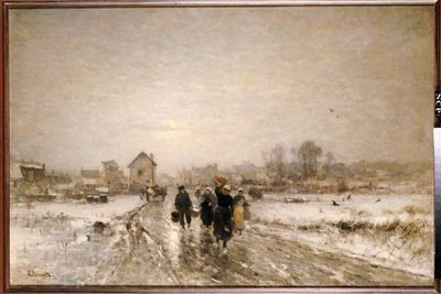 Rückkehr vom Markt von Ludwig Munthe