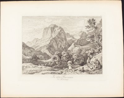 In der Ramsau bei Salzburg von Ludwig Richter