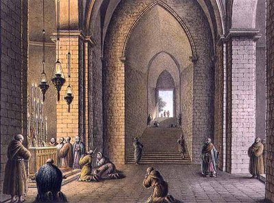 Das Grab der Jungfrau Maria, Jerusalem, veröffentlicht von William Watts von Luigi (after) Mayer