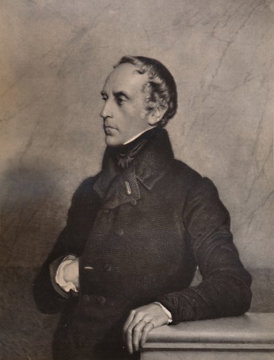 François Pierre Guillaume Guizot, französischer Politiker und Historiker von Luigi Calamatta