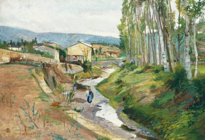 Die Riccio-Bauernhöfe in Florenz von Luigi Levi