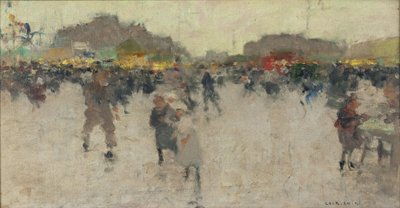 Fête de la place du Trône, Paris, ca. 1890 von Luigi Loir