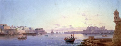 Der Große Hafen, Valletta von Luigi Maria Galea