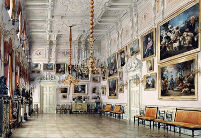 Der Tanzsaal im Haus von Graf Bezborodko, St. Petersburg, 1849 von Luigi Premazzi