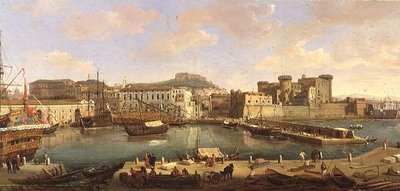 Die Bucht von Neapel von Luigi Vanvitelli