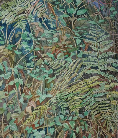 Üppige Waldfarne von Luisa Millicent