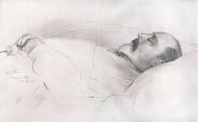 Seine Majestät König Edward VII. im Tod, 1910 von Luke Fildes