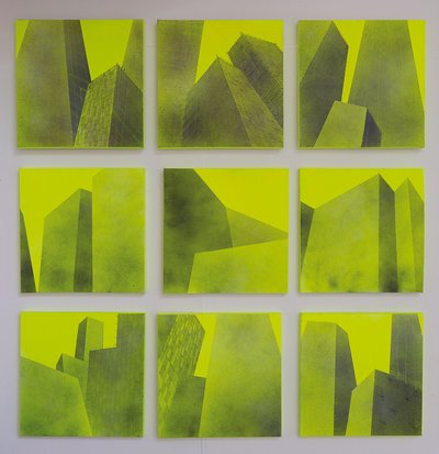 Konstruktierte Serie I - IX, 2014 von Luke M Walker