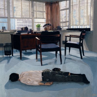 Er verkaufte gebrauchte Büromöbel, um 2010 von Luke Waller