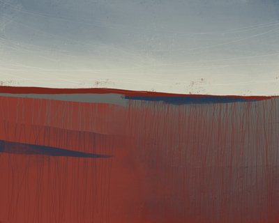 Roter Erdhorizont von MANSI SAXENA