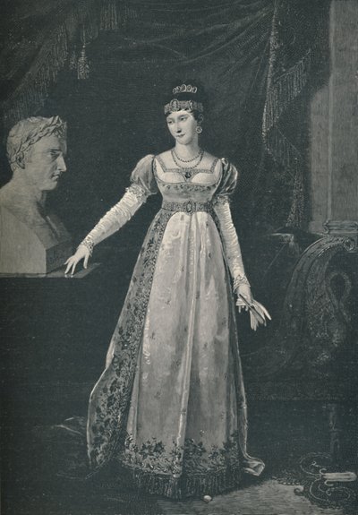 Marie-Pauline Bonaparte - Madame Leclerc, Prinzessin Borghese, ca. 1806, 1896 von M. Haider
