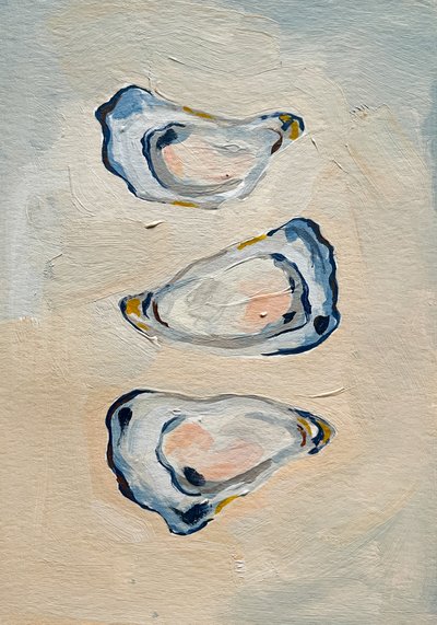 Küstenblaue Austern von Madison Phipps