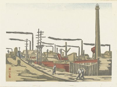 Fukagawa Industriegebiet von Maekawa Senpan