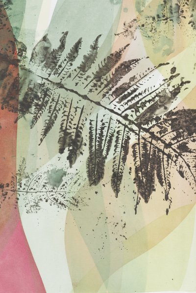 Abstrakter botanischer Farn von Maira Ribena
