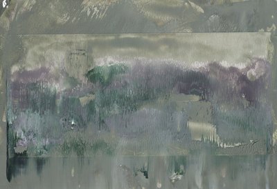 Nebelige Abstrakte Landschaft von Maira Ribena