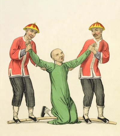 Bestrafung eines Dolmetschers, Tafel 8 aus 