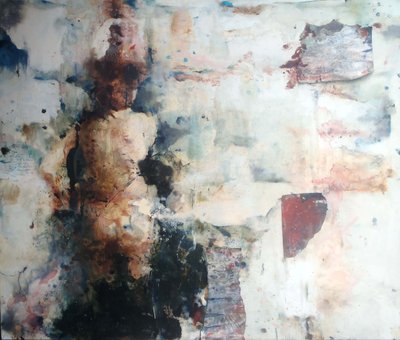 Stimmungsvolle Abstrakte Figur von Małgorzata Majerczyk