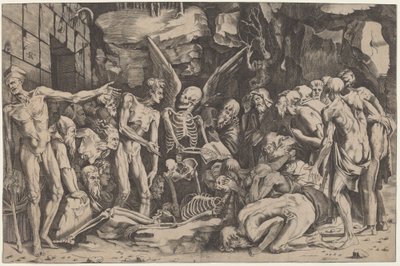 Die Skelette von Marco Dente, after Baccio Bandinelli