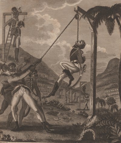 Die haitianische Revolution. Sklavenaufstand in der Nacht vom 21. August 1791, 1805 von Marcus Rainsford