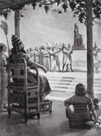 Neujahrstag in Babylon, 680 v. Chr. von Margaret (after) Dovaston