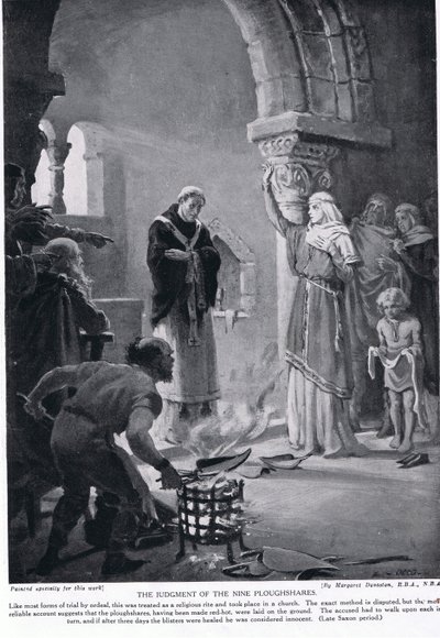 Das Urteil der neun Pflugscharen, Illustration aus 