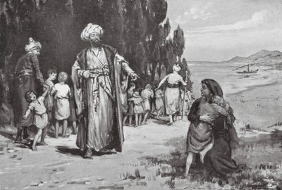 Tribut der Kinder an die Türken von Margaret (after) Dovaston