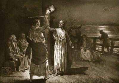 "Schlag zu, aber hör mich an", Illustration aus 